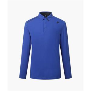 데상트 GOLF 남성 mix 소재 긴팔 티셔츠 (DP11MFTL31) DP11MFTL31_BBLG 279508