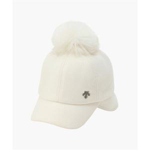 데상트 GOLF 여성 폴더블 이어워머 방한캡 DQ42WFCPO6 DQ42WFCPO6_IVYG 280693