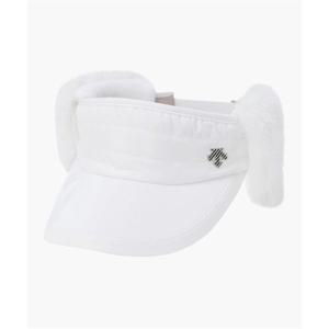 데상트 GOLF 여성 탈부착 이어워머 선바이저 DQ42WFSVO2 DQ42WFSVO2_BWTG 280717