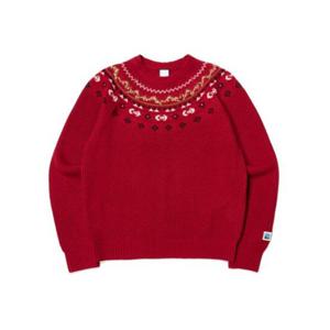 아이더 CHAMONIX (샤모니) 여성 긴팔 스웨터_Chili DWW24265O8 282214