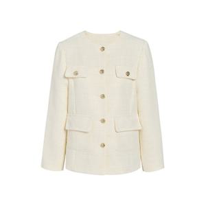 [제이제이 지고트]아웃포켓 오버 미들라인 트위드자켓 GS2N0JK201