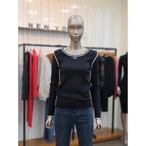 제시뉴욕 세이브존05 울 소재 니트티셔츠 AD85SZNSKO6170BK