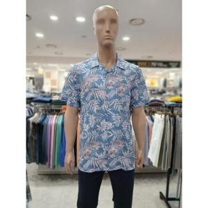 크로커다일 세이브존05 여름 하와이안 오픈 카라 사각 메쉬 반팔 남방 AAWS2407 34