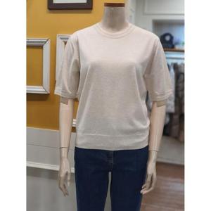 BCBG 세이브존01 소프트 트윈 반팔 니트 B5A2K314A