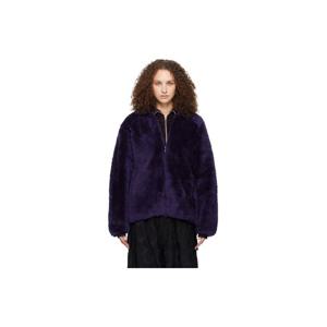니들스 시어링자켓 퍼플 플리스 재킷 252821F063005