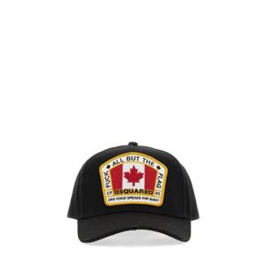 디스퀘어드 남성 블랙 로고 볼캡 BCM4011_05C000012124