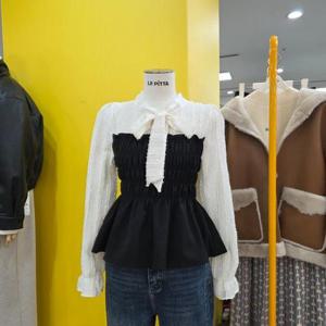 르 DP01 타이뷔스티에 블라우스 L261UBL254