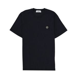 26SS 스톤아일랜드 저지 슬림핏 컴퍼스 패치 티셔츠 블랙 L1S152100027 S0013 V0029