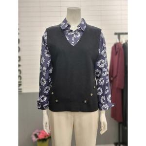 아날도바시니 세이브존02 버튼V넥니트조끼 AY11KV41W