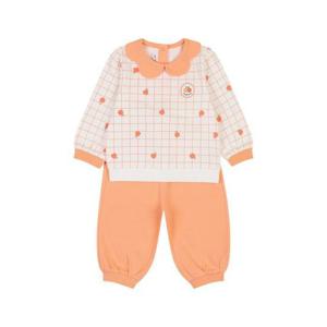 아가방 TC01 봄 린다체크카라상하(ORANGE)_ 01T12305986