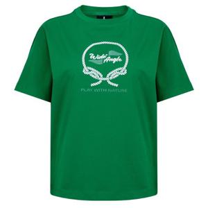 [와이드앵글]여성 CO 아트웍 반팔 라운드 티셔츠 WWM26292G7