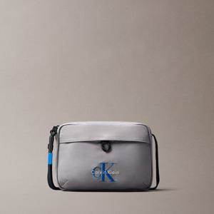 CK진  남성 볼드 로고 나일론 카메라 백(4D3117G-PBB)