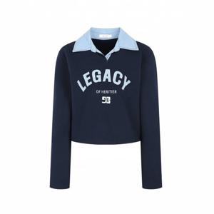 [제이제이 지고트]데님 칼라 패치 크롭 티셔츠 GP3A0TSJ31