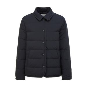 (+더블쿠폰 10%) 헤지스 여성 24FW 클리어런스스테디셀러덕다운네이비 카라형 숏 경량다운 점퍼 WSJU4D902N2