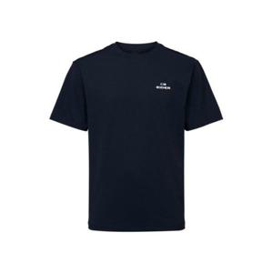 아이더 POP 잠재권축 남성 그래픽 라운드 티셔츠_Navy DMM26297N4 322605