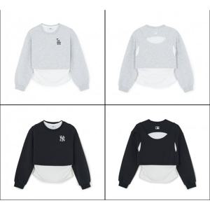 MLB키즈 스트릿 걸즈 레이어드 맨투맨 (7FMTB076100)