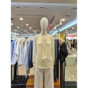 부루앤쥬디 세이브존03 부루앤쥬디 리본 타이 브이넥 블라우스 AQBBSCBL109PA