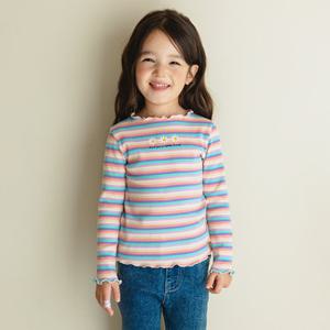 [베베쥬] 플로라스트라이프티셔츠 (봄신상)