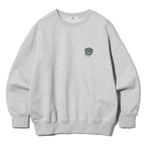 [유씨엘에이][UC2LT60] 여성 테디베어 와펜 스웨트 셔츠 2종