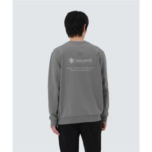 스노우피크 SNOWPEAK APPAREL 우븐 패치 맨투맨 (S25FMFHT24) Dark Gray S25FMFHT24DG 337660