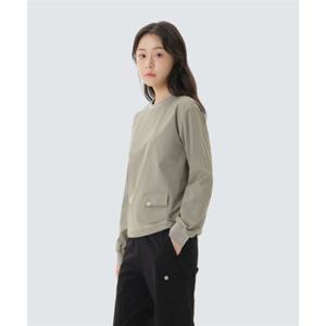 스노우피크 SNOWPEAK APPAREL 라고 여성 맨투맨 (S26SWTHT27) Khaki Gray S26SWTHT27KG 337615
