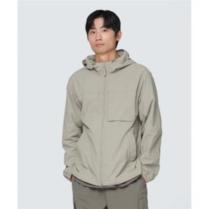 스노우피크 SNOWPEAK APPAREL 캠플 포켓 바람막이 (S24FMCWB12) Beige Gray S24FMCWB12BY 338168