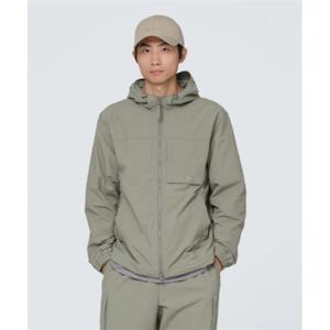 스노우피크 SNOWPEAK APPAREL 캠플 포켓 바람막이 (S24FMCWB12) Khaki Gray S24FMCWB12KG 338170