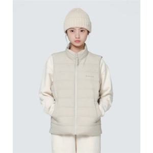 스노우피크 SNOWPEAK APPAREL 라이트 스탠드넥 경량 구스 다운 베스트 (S24WUTDV12) Light Beige S24WUTDV12LE 338201