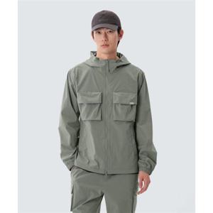 스노우피크 SNOWPEAK APPAREL 루트 아웃 포켓 바람막이 (S25MMRWB60) Light Khaki S25MMRWB60LK 338410