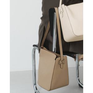 [H-EDGE] 엣지백 시그니처 베이지 레더 숄더 M HIBA6E377I2