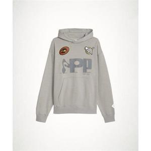 푸마 푸마 퍽스앤미니 그래픽 후드 티셔츠 - 그레이 622677-14 1537114