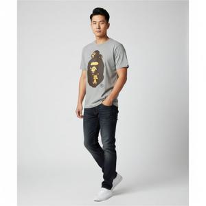 베이프 마일로 온 빅 에이프 티셔츠 그레이 0ZXTEM001101P GRA