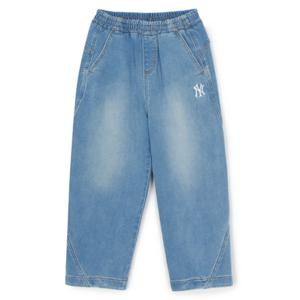 MLB 키즈 베이직 커브드 데님팬츠(7ADPB0361-50BLS)