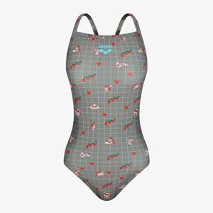 [아레나]셔레이드쇼 원피스 더블 크로스 스트랩백 A6SL1LO14MCA-IDG