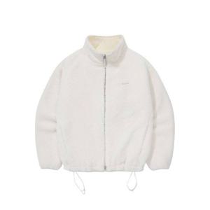 커버낫 남녀공용 스탠카라 리버시블 쉐르파 자켓 아이보리 CO2403JK20IV- 343109