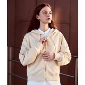 스파오 SPAO [프렌치테리] 여성 2-WAY 후드 집업_SPMZF49G01 SPMZF49G01 343951