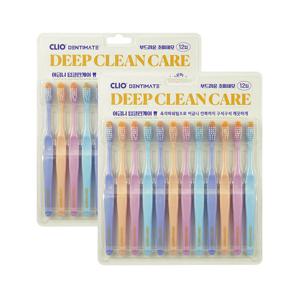 [크리오]크리오 덴티메이트 어금니 딥클린케어 초미세모 칫솔 12