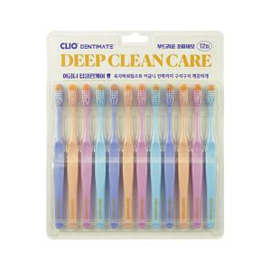 [크리오]크리오 덴티메이트 어금니 딥클린케어 초미세모 칫솔 12