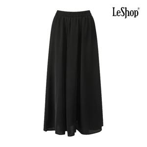 [르샵]와이드 플레인 플레어 스커트 BQ2SK005A