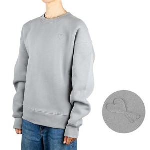 아미 USW027 749 4012 엠보 하트 로고 맨투맨