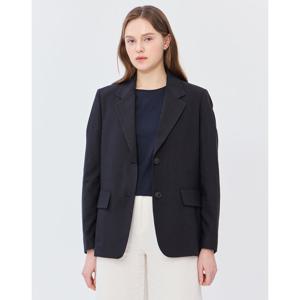 (+더블쿠폰 10%) 헤지스 여성 25SS 스테디셀러린넨베이지 싱글버튼 자켓 WSJA5BC31BK