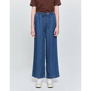 (+더블쿠폰 10%) 헤지스 여성 25SS 스테디셀러데님와이드블루 에센셜 스트링 헤지데님 팬츠 WSPA5B451B2