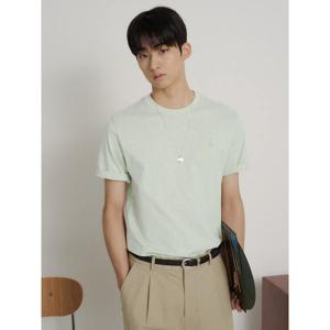 [빈폴멘] [Essential] 라운드 반소매 티셔츠 올리브 (BC6242E72J)
