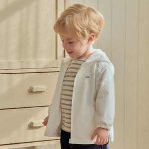 [오가닉맘] 유아 마롱화이트바람막이긴소점퍼 (MLSTJP09)