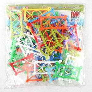 장난감 울타리모양 미니블럭 발달교구 유치원 어린이집 블럭