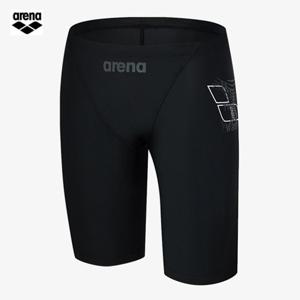 아레나 플로우임팩트  A6SM1MF01 BLK (주머니백 증정) 일반 남성4부 실내수영복