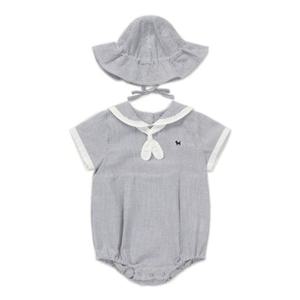 [블루독베이비8] 26SS신상(GR)클래식세일러바디수트 HJ (4631360408) (BLUEDOG BABY 유아 출산 백일 선물