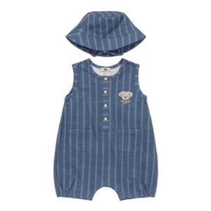 [블루독베이비] 26SS신상(BL) 스트라이프도기 우주복 HH (4631360001)