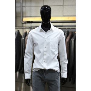 [빠니깔레][빠니깔레] 워시드화이트 캐주얼포켓셔츠 d-qcsh51wh