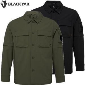 블랙야크 남성 봄 등산 아웃도어 긴팔티셔츠 택티컬 디테쳐블 긴팔 셔츠1 1BYYSSV001